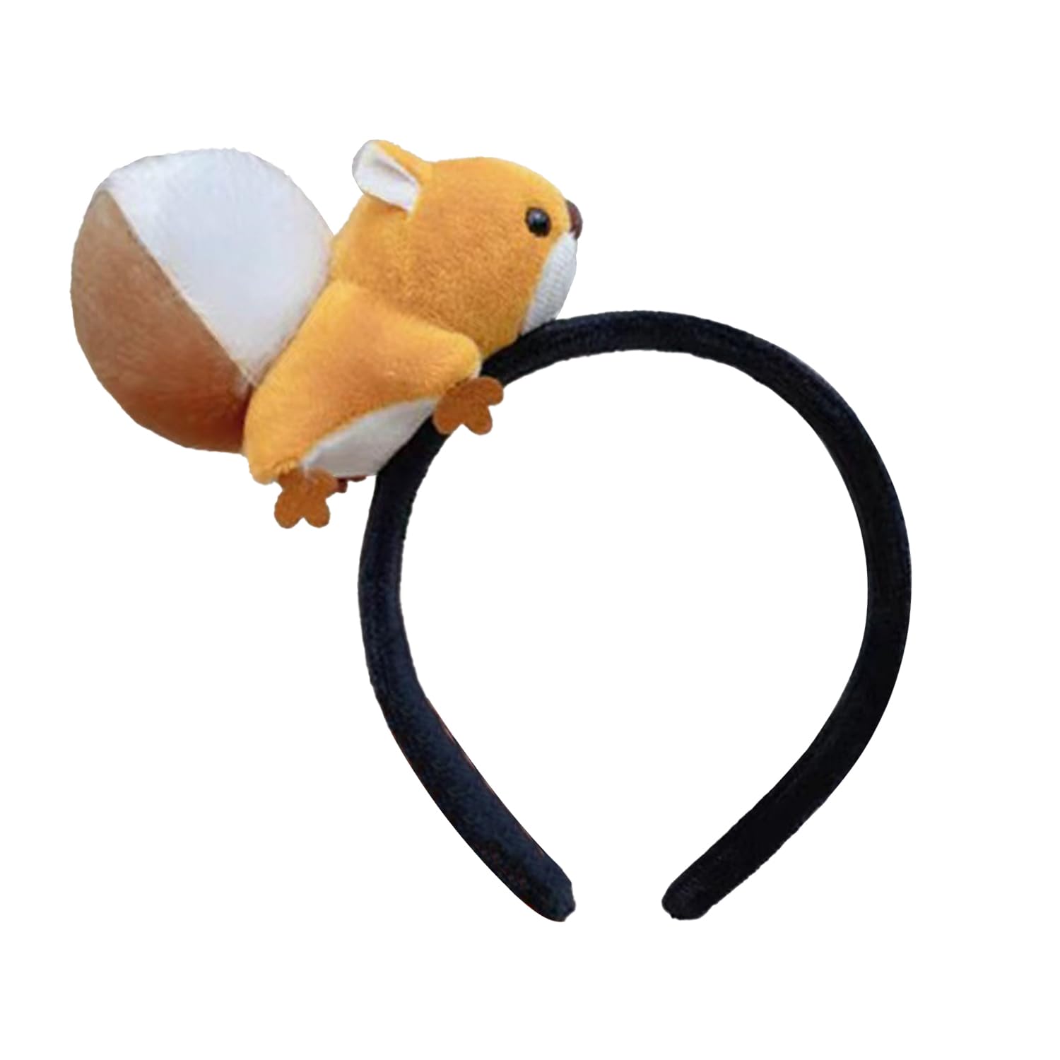 Bohue Squirrel Headband Cute Animal Headband Animal Squirrel Costume Unique and Creative Headdress for Halloween Customes Cosplay Parties