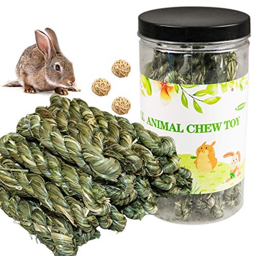 Small Animal Treats Natural Timothy Grass Chew Toys
