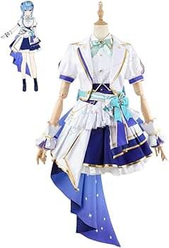ホロライブ VTuber 星街すいせい コスプレ衣装 Amazon.co.jp: [BEANUT] VTuber 星街すいせいコスプレ衣装 （ウィッグ