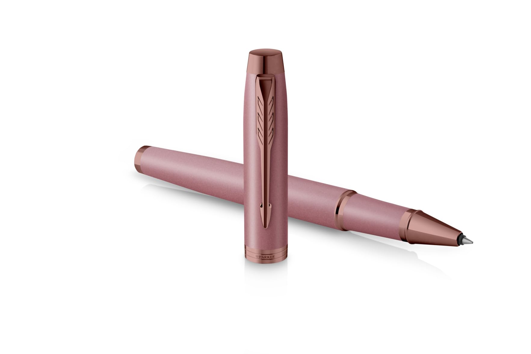 PARKER IM Tintenroller „The Finishing Touch Collection“ mit persönlicher Gravur – personalisiertes Schreibgerät als stilvolles Geschenk (Mauve)