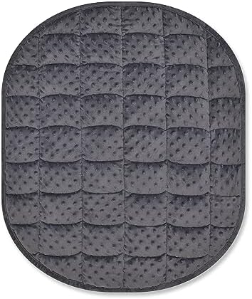 TONGDADA Weighted Lap Blanket 7lbs for Adult,Perfect for Relaxati...