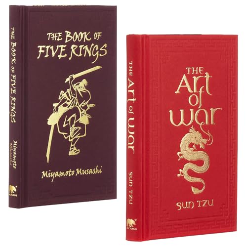 Ornate Classics Gilded Pocket Edition 2 Books Collection Set (The Book Of Five Rings & The Art Of War)