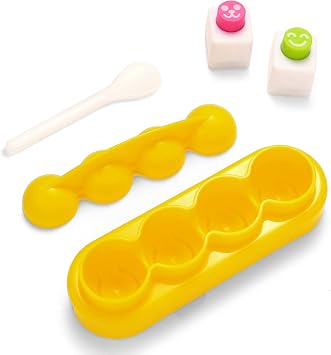 SurpriseSeptember-spherical rice ball mold diy bento sushi tool set with rice spoon 2 smiley face seaweed laver kitchen embossing mold