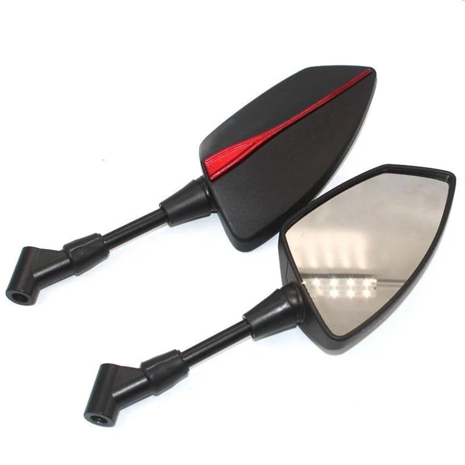 Specchietto retrovisore Specchietti Retrovisori Per Moto Specchietto Antiriflesso Per TMAX 500 560 T-MAX 500 560 TMax530 Accessori Per Moto Specchietto Laterale(Black)