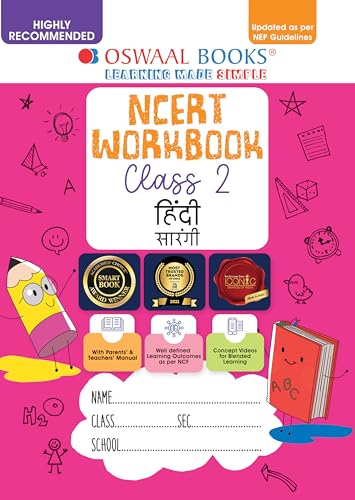 Oswaal NCERT Workbook Class 2 Hindi Saarangi (For Latest Exam)