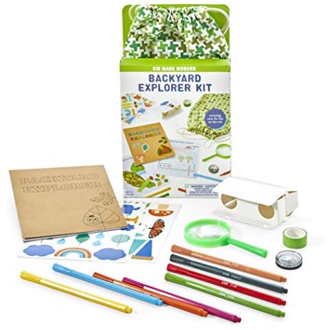 Kid Made Modern Exploring Nature with Children Backyard Explorer Kit - Outdoor Activities for Kids, Ages 6 and Up Cover