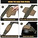 IDOGEAR SPORTS Tactical Shoulder Pads for Vest Universal Removable Protection Pad for Backpack Shoulder Strap Outdoor Traveling Bags Breathable Decompression Soft Cushion 2 Pcs (Coyote Brown - 2 pcs)