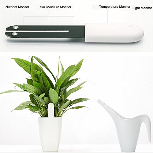 image for SEEKONE 4IN1 Soil Tester Moisture Meter, Light, Temperature and Fertil