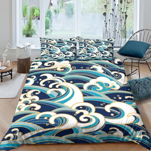 Housse de couette 140x200 douce et légère en microfibre imprimée 3D - 4