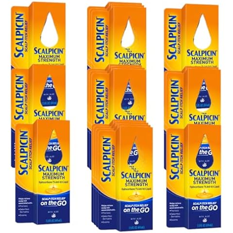 Scalpicin Max Strength Scalp Itch Treatment 1.5 oz (Pack of 9) Cover