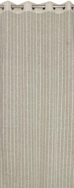 Image of Exporthub Sheer Linen Cotton Curtains for Long Door 8 Feet Set of 2, Green - Light Filtering Breathable Fabric Drapes for Living Room & Bedroom (EHSPR056 84)