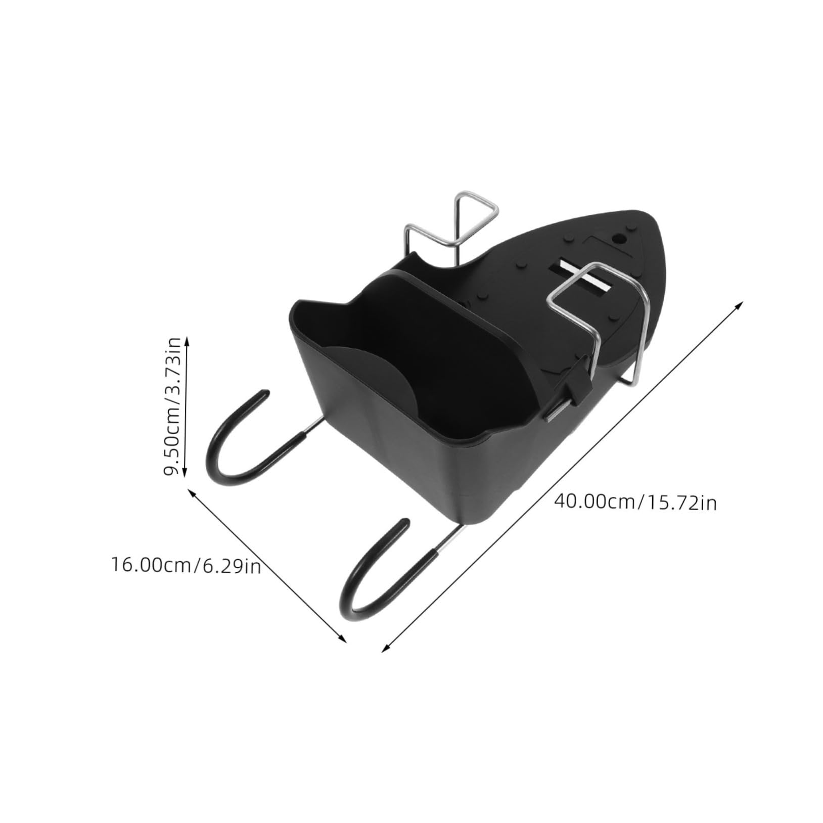 Mobestech Appendino in Acciaio Inossidabile per Asse da Stiro Supporto da Parete per Appendere Rastrelliera Organizer per Accessori da Stiro Supporto Parete