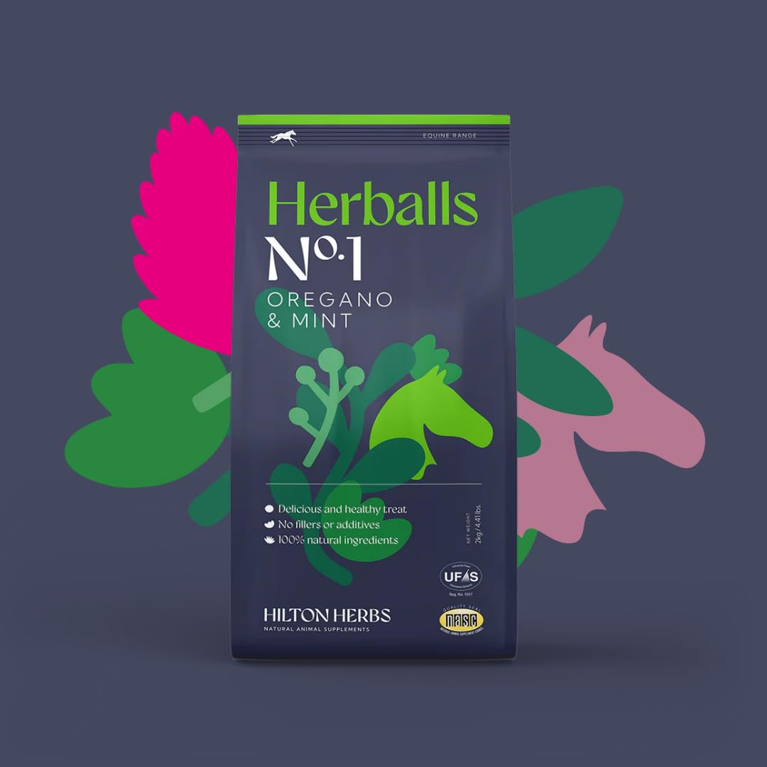 Hilton Herbs Herballs 100% Natural Treats � No Sugar, Molasses-Free, Healthy Horse Snacks — view 2