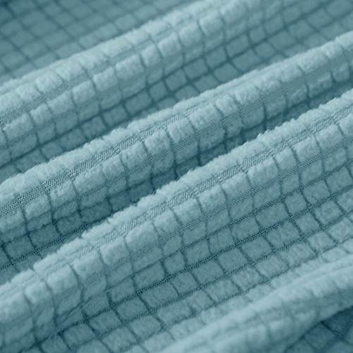 Armless Accent Chair Slipcovers Stretch Light Blue Removable Chair Covers Non Slip Washable Furniture Protector For Home Hotel (Light Blue) #TOP3