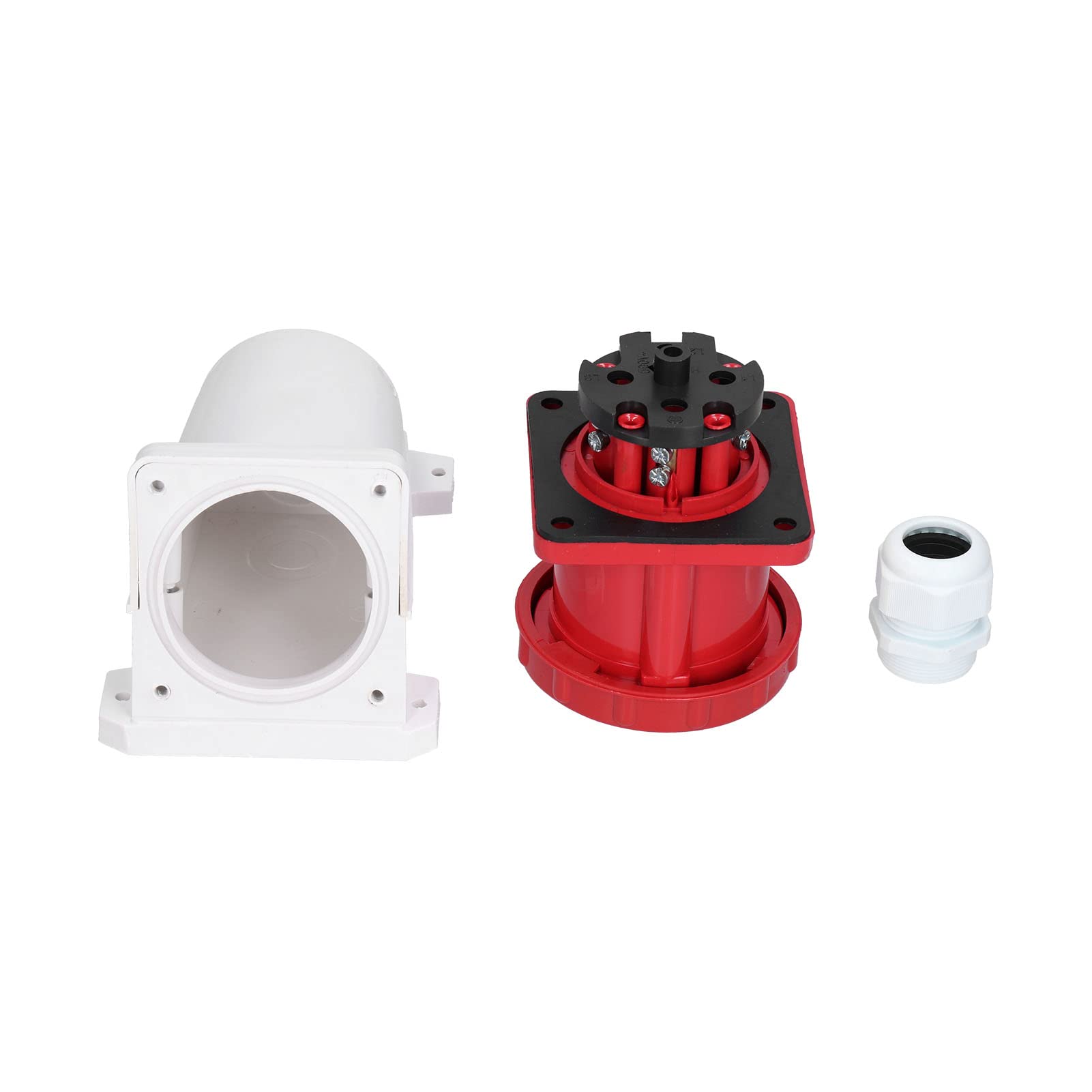 Connettore industriale NDNCZDHC 3P E 63A, connettore stagno industriale IP67 trifase 4 pin 380-415V per l'industria