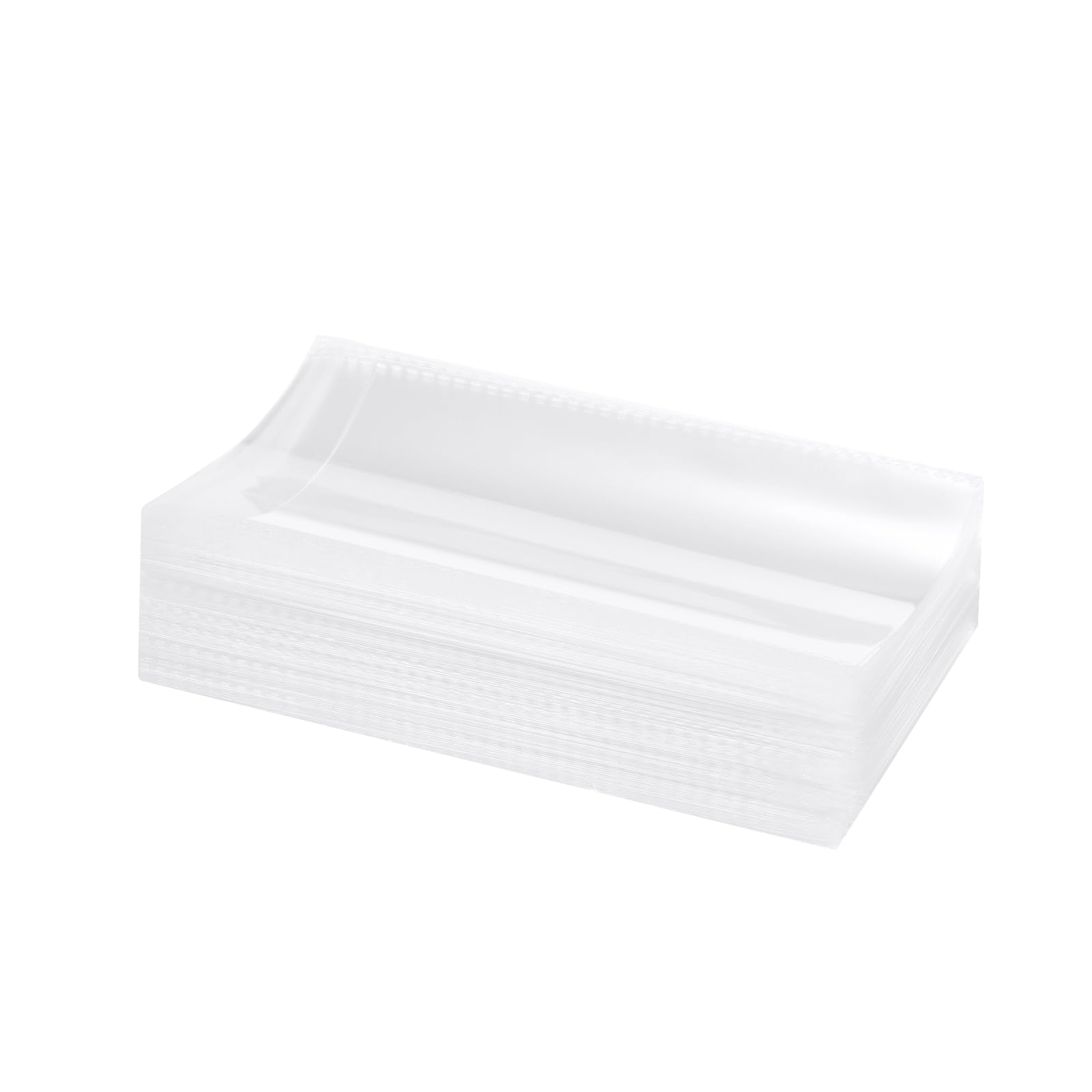 RONSBILL 200 PCS 8x10 Inches Thick 3.2Mil Self Sealing Cellophane Plastic Bags Clear Resealable Cello Bags Packaging Prints Photos Gifts and Products