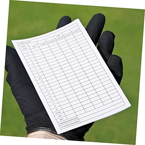 24 tarjetas de marcador para golf, herramienta precisa para seguimiento de competiciones y actividades al aire libre, ideal para torneos y partidos amistosos miniatura 2