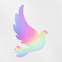 Vista 23 de ANGDEST Dove Silhouette (blanco) (juego de 2) calcomanías de vinilo impermeables de alta calidad para teléfono portátil, accesorio de teléfono