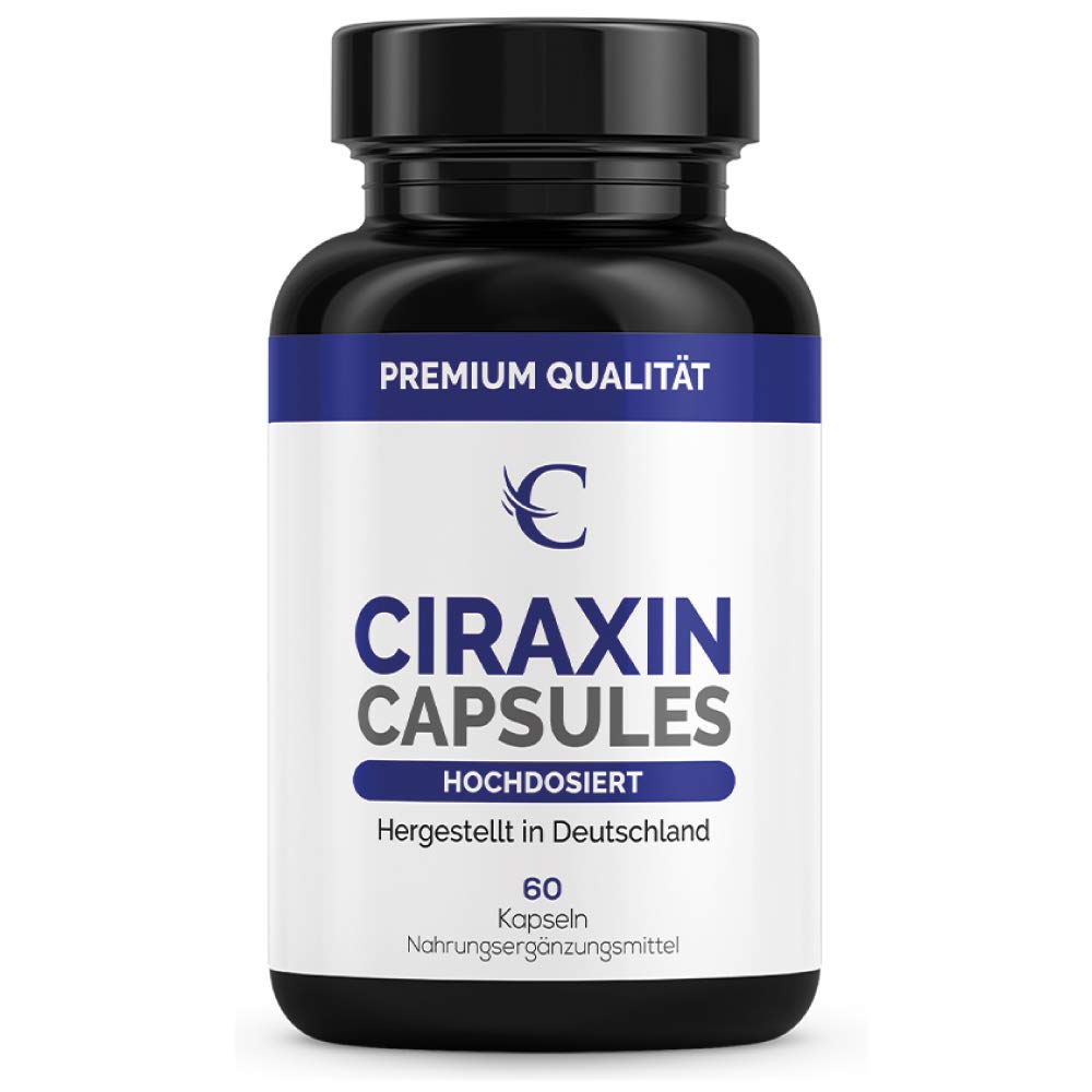 Ciraxin Capsules für Männer | Für den aktiven Mann | Natürliche Unterstützung | 60 Kapseln - 1x