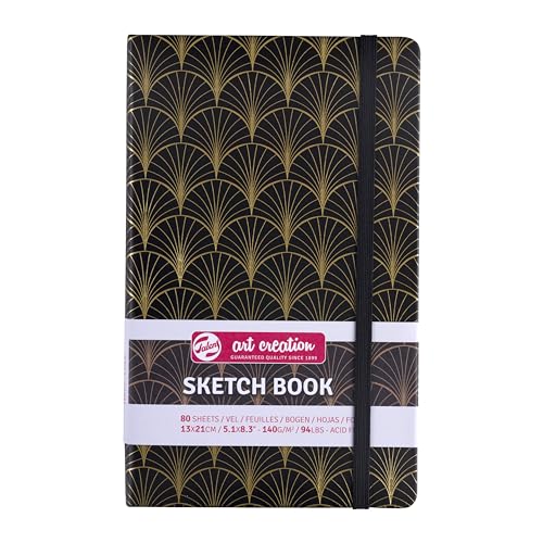 Talens Art Creation Sketchbook Art Deco | 13 x 21 cm, 140 g, 80 feuilles