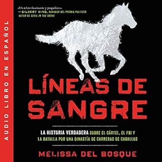 L&iacute;neas de sangre Audiolibro Por Melissa del Bosque arte de portada