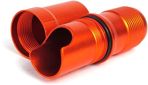 Miniatura 7 de EKLOEN Tubo de cápsula EDC impermeable portátil de supervivencia impermeable contenedor de píldoras al aire libre impermeable con sello de cápsula