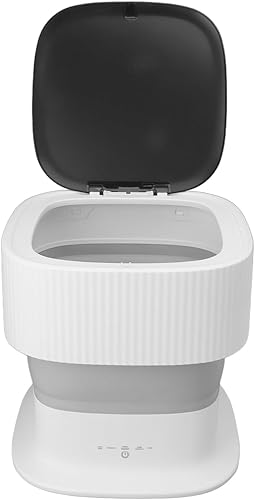 Mini lavadora portátil plegable de ahorro de energía 3 modos para ropa infantil pequeños artículos 100-240V (enchufe de EE. UU.)
