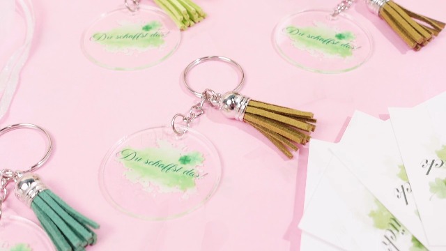 Glücksbringer Set Mit Kleeblatt Puppe - Motivationsgeschenk Für Neue Herausforderungen