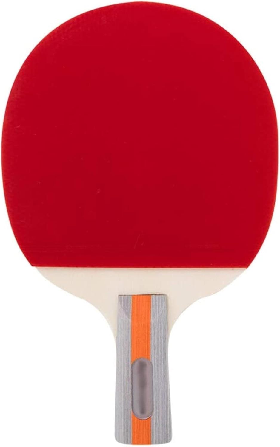 Ping Pong Paddle Double Racket with 3 Balls for All Ages Suitable for Family Leisure Entertainment Game Table Tennis Racket Table Tennis Paddle Set (Color : Black Red)