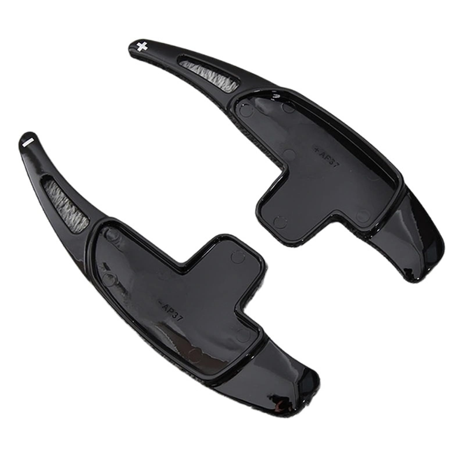 YAKISA Paddles Shift for Benz for AMG A45 C63 S63 CLA45 GLA45 CLS63 SL63 C65 SLK55 2014 Car Steering Wheel Shifter Paddle Paddle Shifter(Black)