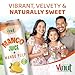Vinut 100% Mango Juice with Pulp (16.57 fl oz, Pack of 6), No Sugar Added, All Nature Mango Juice, Not From Concentrate, Gluten Free, GMO-Free, High Calcium, Iron
