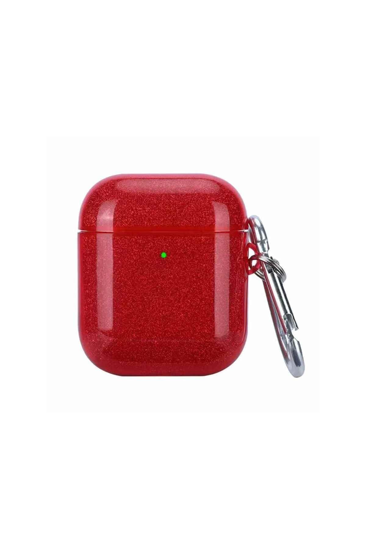 Zore Apple ile uyumlu Airpods Kılıf Airbag 17 Kılıf Kırmızı