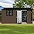 UBGO 12x10 FT Outdoor Storage Shed Clearance, Large Shed House,Metal Garden Shed with Updated Frame Structure Windows and Lockable Doors, Tool Sheds for Backyard Garden Patio Lawn,-Gray