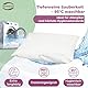 Allsana Allergiker Kissenbezug 80x80 cm | Allergie Bettwäsche | Anti Milben Encasing | Milbenschutz für Hausstauballergiker | allergendichter Zwischenbezug für das Kopfkissen | TÜV geprüft
