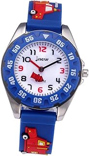 Crianças Assistem Relógio Infantil Relógio Analógico De Silicone Relógio De Quartzo Relógio Infantil De Desenho Animado Relógio De Quartzo Relógio Azul Relógio De Pulso