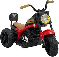 Bang Toys Moto Elétrica Infantil Ryder K3 6v Vermelha
