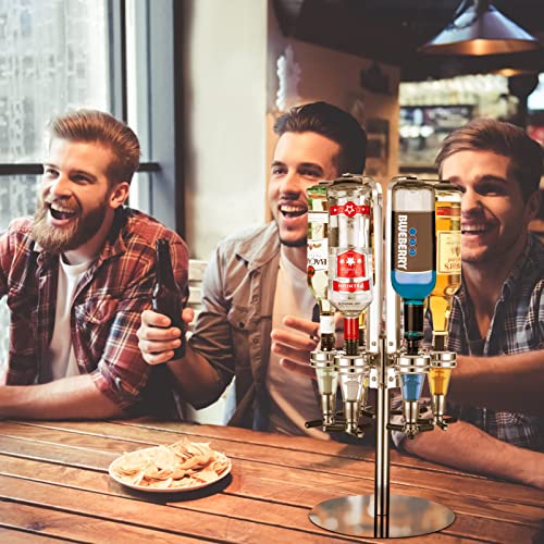 Dispensador de cóctel y whisky giratorio para barra de bar o casa 4
