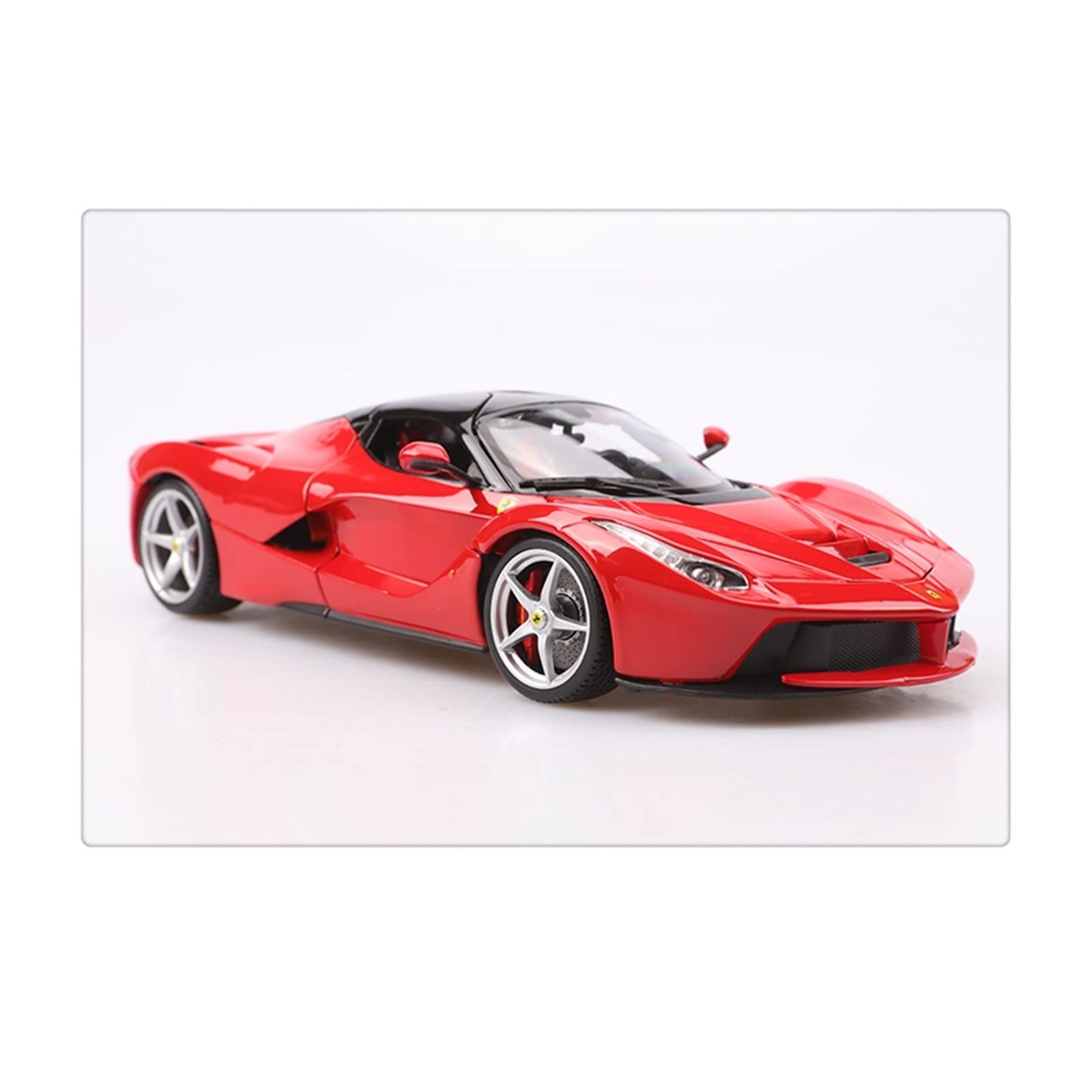 LANUVA Simulation Car Model Best Gift 1/18 For Ferrari Laferrari Metal Casting Refined Version Static Sports Car Model Collectibles (Color : Red)