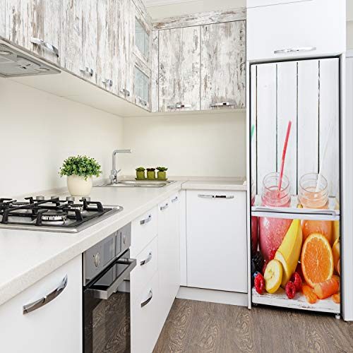 Pegatinas para frigorífico lavables y autoadhesivas de 70x190 cm para cocina moderna 4