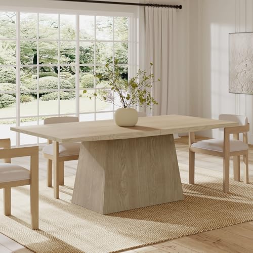 Christopher Knight Home Coadz 82 inch Wooden Dining Table, Modern