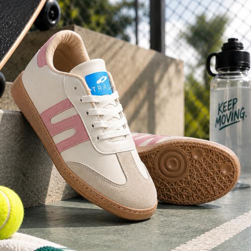 Image of TRASE Casual Sneaker Shoes for Women | Soft Cushioned Insole | Sneakers for Woman | Lightweight | Comfortable | Stylish, Trendy Girls and Women Sneakers with Laces