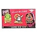 Quantum Mechanix Suicide Squad Lapel Killer Croc, Katana and El Diablo Pin Set (2 Piece)