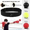 Odoland 7-in-1 Boxing Gloves and Punching Mitts Set for Kids, Boxing Mitts Focus Pads, Kids Boxing Gloves and Protect Sleeves, Reflex Balls Kit and Jumping Rope for MMA Training