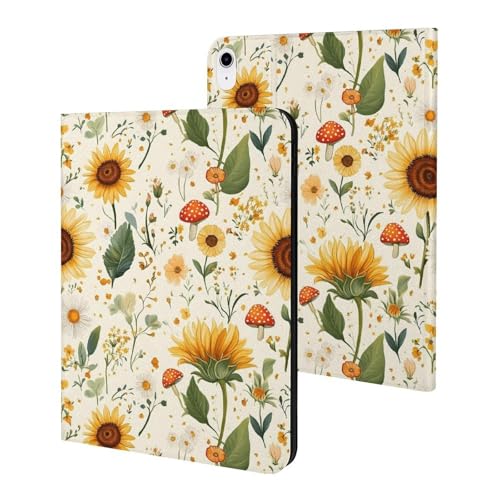 Coque iPad 10.9 pouces fine contre les rayures avec rabat protecteur artistique