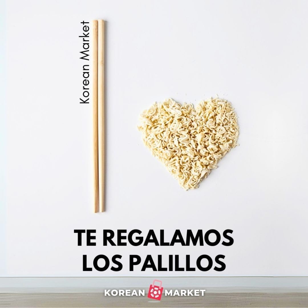 Korean Market | Caja Sorpresa de Comida Coreana (Starter Edition) | Para 1 o 2 Personas | Snacks, Ramen, Kimchi, Tteokbokki, Algas, Dulces y Palillos