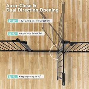 COMOMY-80-Extra-Wide-Baby-Gate-Dog-Gate-for-House-Stairs-Doorways-Fireplace-Auto-Close-Pet-Gate-with-Door-Walk-Through-3-Metal-Panels-Hardware-Mounted-Baby-Fence-Indoor-Outdoor30-Tall-Black - Cucciolini Doodles   COMOMY-80-Extra-Wide-Baby-Gate-Dog-Gate-for-House-Stairs-Doorways-Fireplace-Auto-Close-Pet-Gate-with-Door-Walk-Through-3-Metal-Panels-Hardware-Mounted-Baby-Fence-Indoor-Outdoor30-Tall-Black