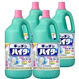 ハイター 【ケース販売】 キッチンハイター 台所用漂白剤 大容量 2500ml×4個