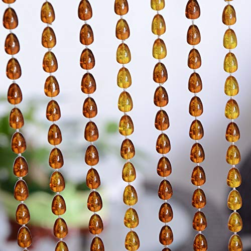 Rideau de perles contre le vis-a-vis de porte et separation de chambre 90cm