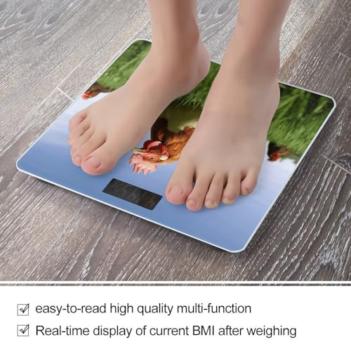 Báscula Digital de Baño con Pantalla LCD y Vidrio Templado miniatura 5