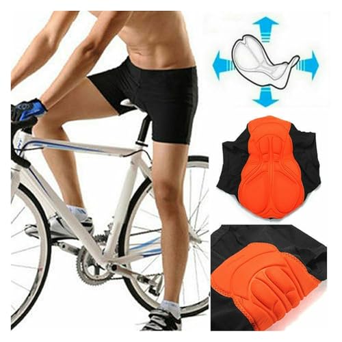 Calzas ciclismo con relleno 3D para hombre azul M miniatura 3
